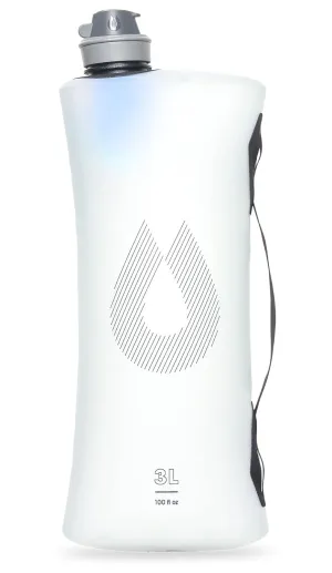 HydraPak Seeker  - Collapsible Water Filtration & Storage (3L) - BPA & PVC Free, Hydration Reservoir Bag, Leak Proof, Lightweight