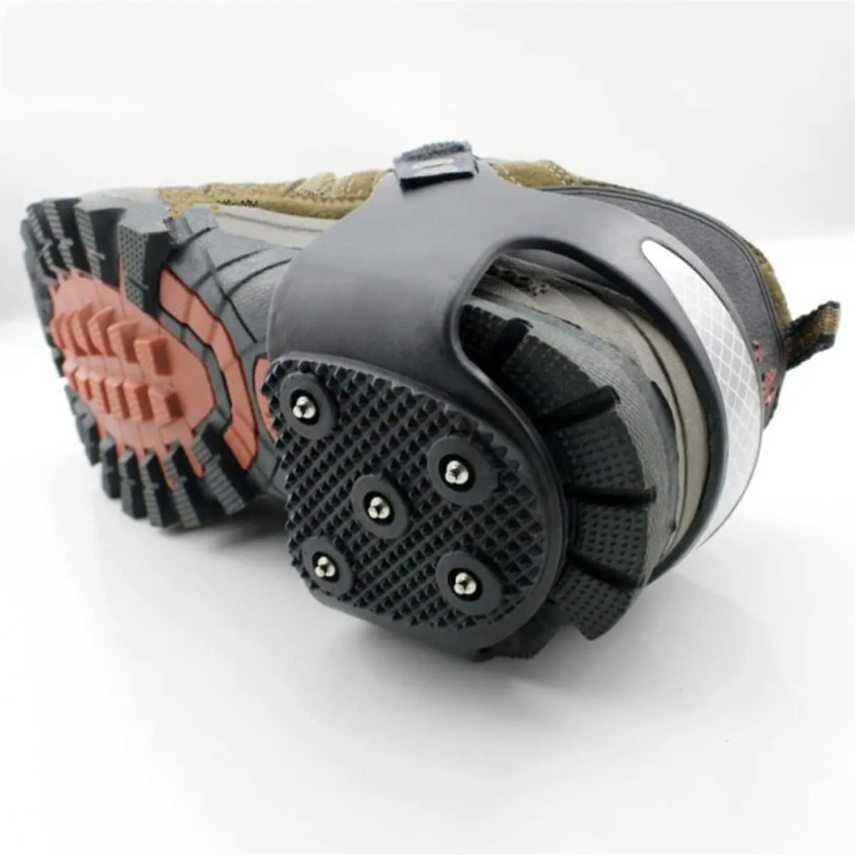 Ice Cleat Spikes Crampons Snow Spikes Cleats for Ice and Snow Ice Cleats for Shoes Chain Ice Snow Cleat