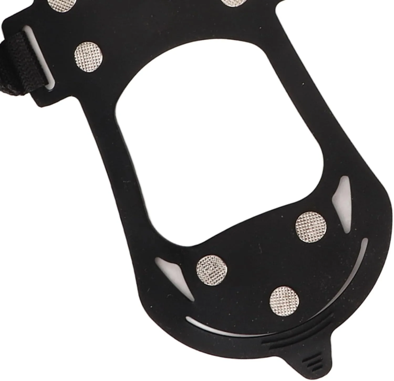 Ice Cleats 10 Teeth Rubber Steel Slip Crampon Mountaineering Rock Climbing