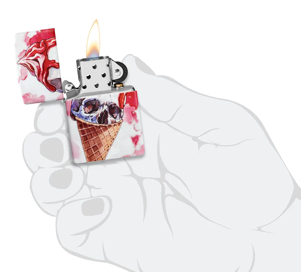 Ice Cream Skulls Design