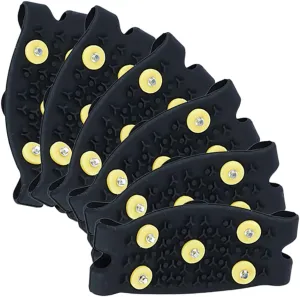 Ice Grippers for Shoes Boots Non-Skid Climbing Crampon Climbing Shoes Crampons Anti-Slip Winter Outdoor Gear for Men Women