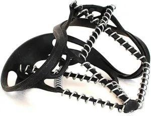 Ice Snow Grips 1 Pair Non-Slip Crampons Ice Grip Ice Snow Route Camping Outdoor Sports Shoe Cover Walk Traction Cleats Ice Crampon Shoe Covers Ice Grips for Shoes