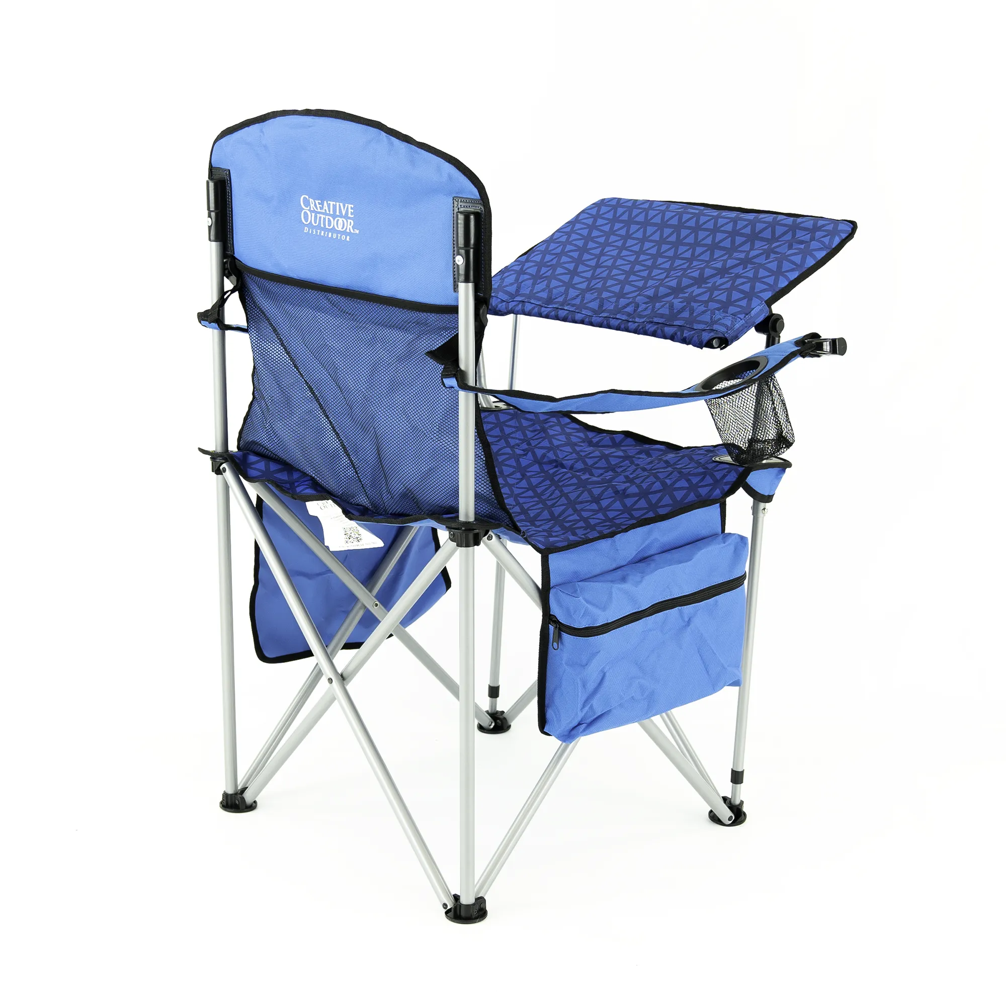 iChair Folding Wine Chair with Adjustable Table - Ocean Diamond