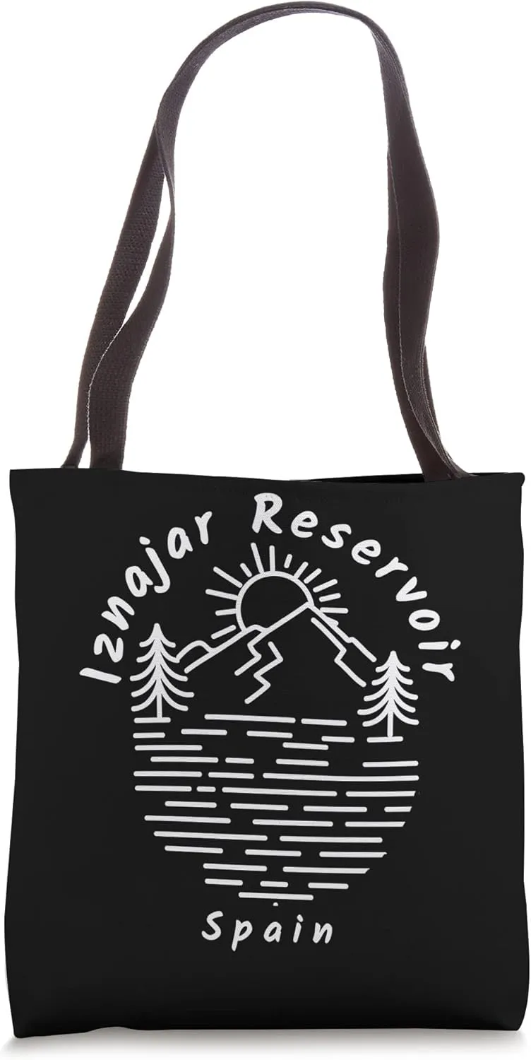 Iznajar Reservoir in Spain Tote Bag