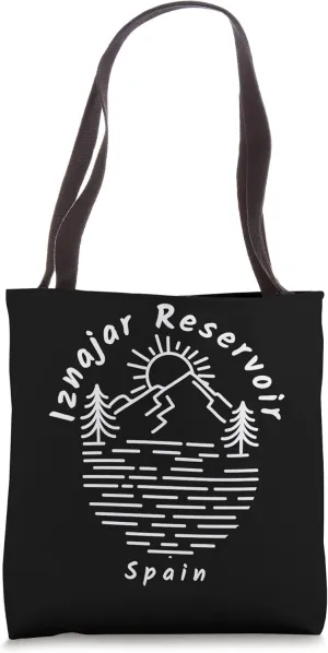 Iznajar Reservoir in Spain Tote Bag