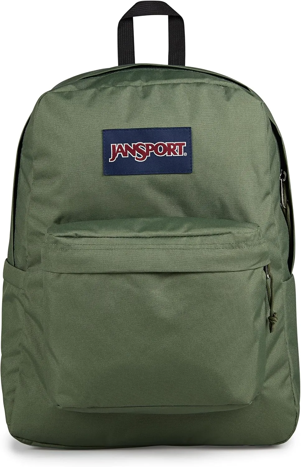 JanSport SuperBreak Plus Backpack with Padded 15-inch Laptop Sleeve and Integrated Bottle Pocket - Spacious and Durable Daypack for Work and Travel - Cargo Green