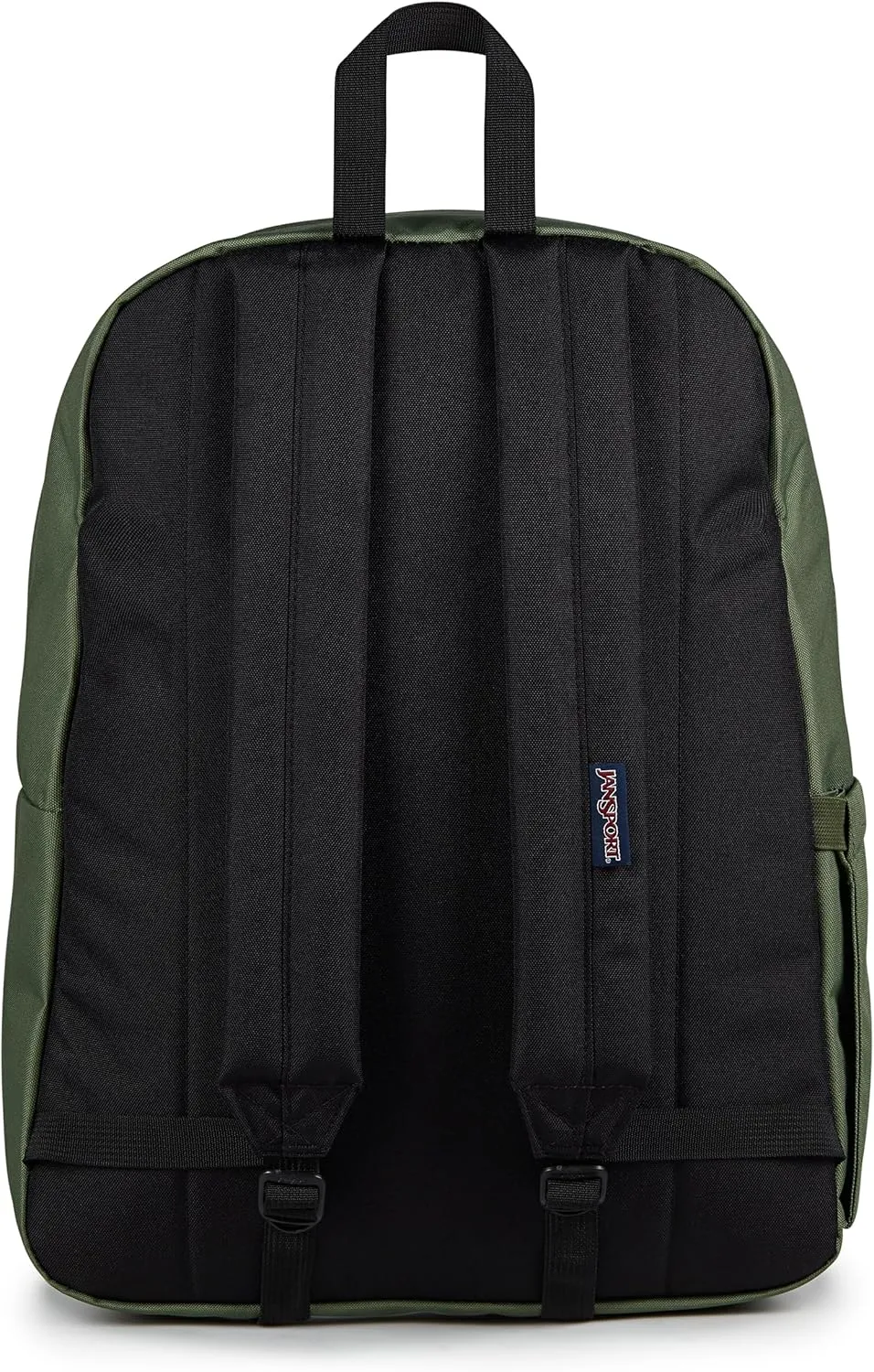 JanSport SuperBreak Plus Backpack with Padded 15-inch Laptop Sleeve and Integrated Bottle Pocket - Spacious and Durable Daypack for Work and Travel - Cargo Green