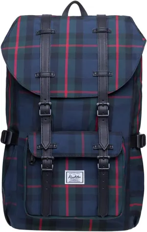 KAUKKO Laptop Travel Backpack, Outdoor Rucksack Fits 15.6 Inch Laptop(15-Black)