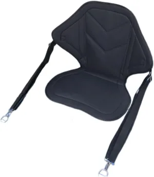 Kayak Seat ，Deluxe Padded Canoe Backrest Seat ，Adjustable Kayaks Padded Seat Canoes Fishing Seat Comfortable Backrest Support NonSlip Seat Backrest for Fishing Canoes