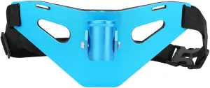 Keenso Fishing Belt, Aluminium Alloy Adjustable Fishing Fighting Belt Stand Up Gimbal Padded Fish Rod Holder