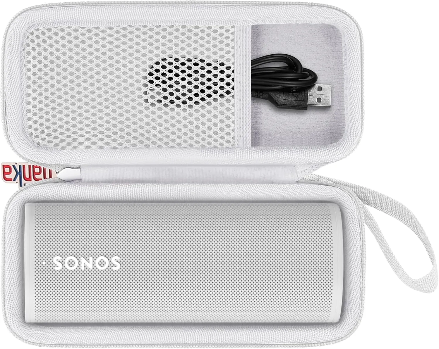 khanka Hard Travel Case Replacement for Sonos Roam 2 / Sonos Roam Portable Smart Bluetooth Speaker