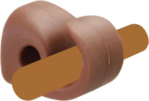 KIBBEH Golf Cart Accessories - Adjustable Silicone Magnetic Holder for 38-60 Ring Gauge, Multi-Purpose Clip for Golfing, Fishing, Grilling & Outdoor Travel, Ideal Gifts for Men (Brown)