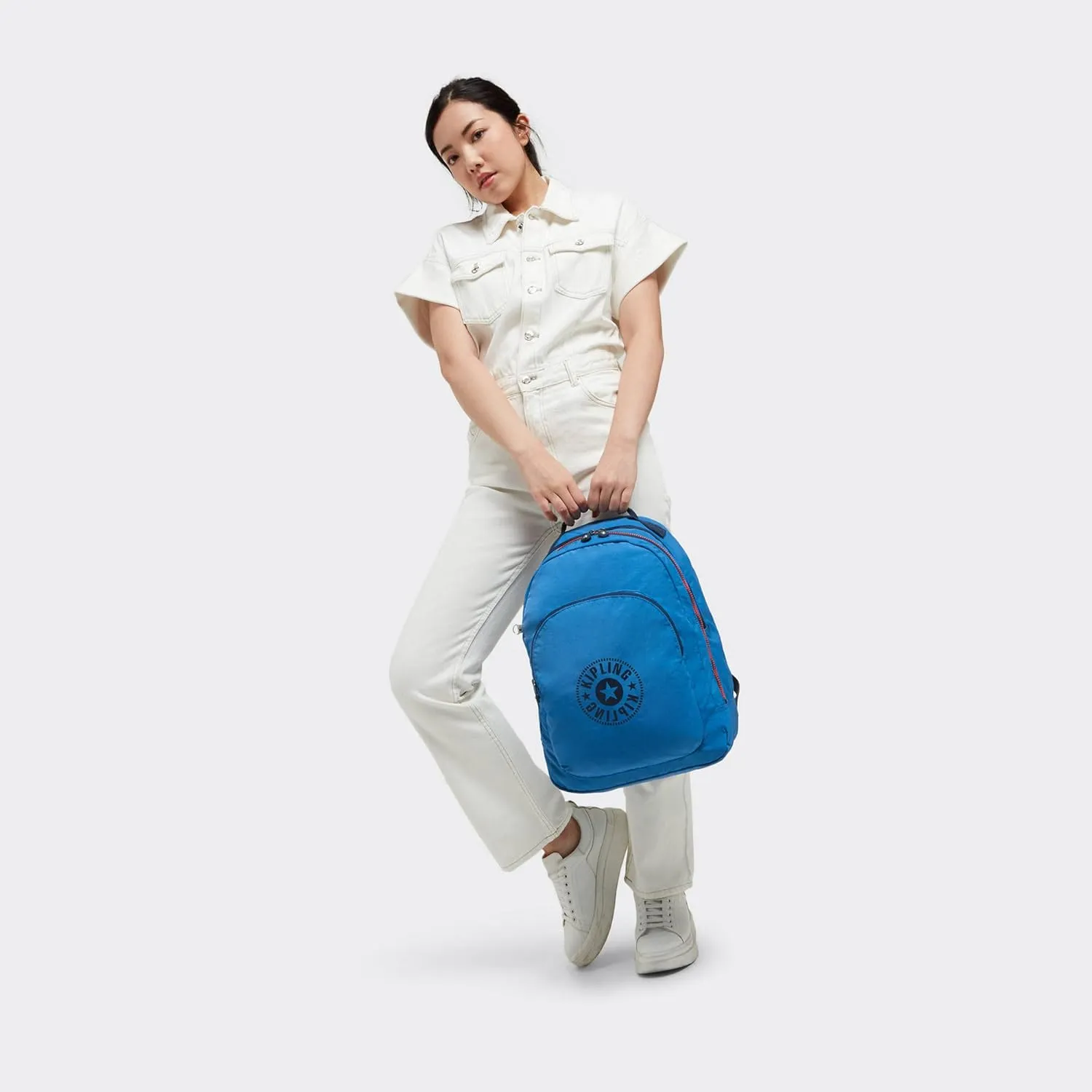 Kipling Curtis Extra Large 17" Laptop Backpack Racing Blue C