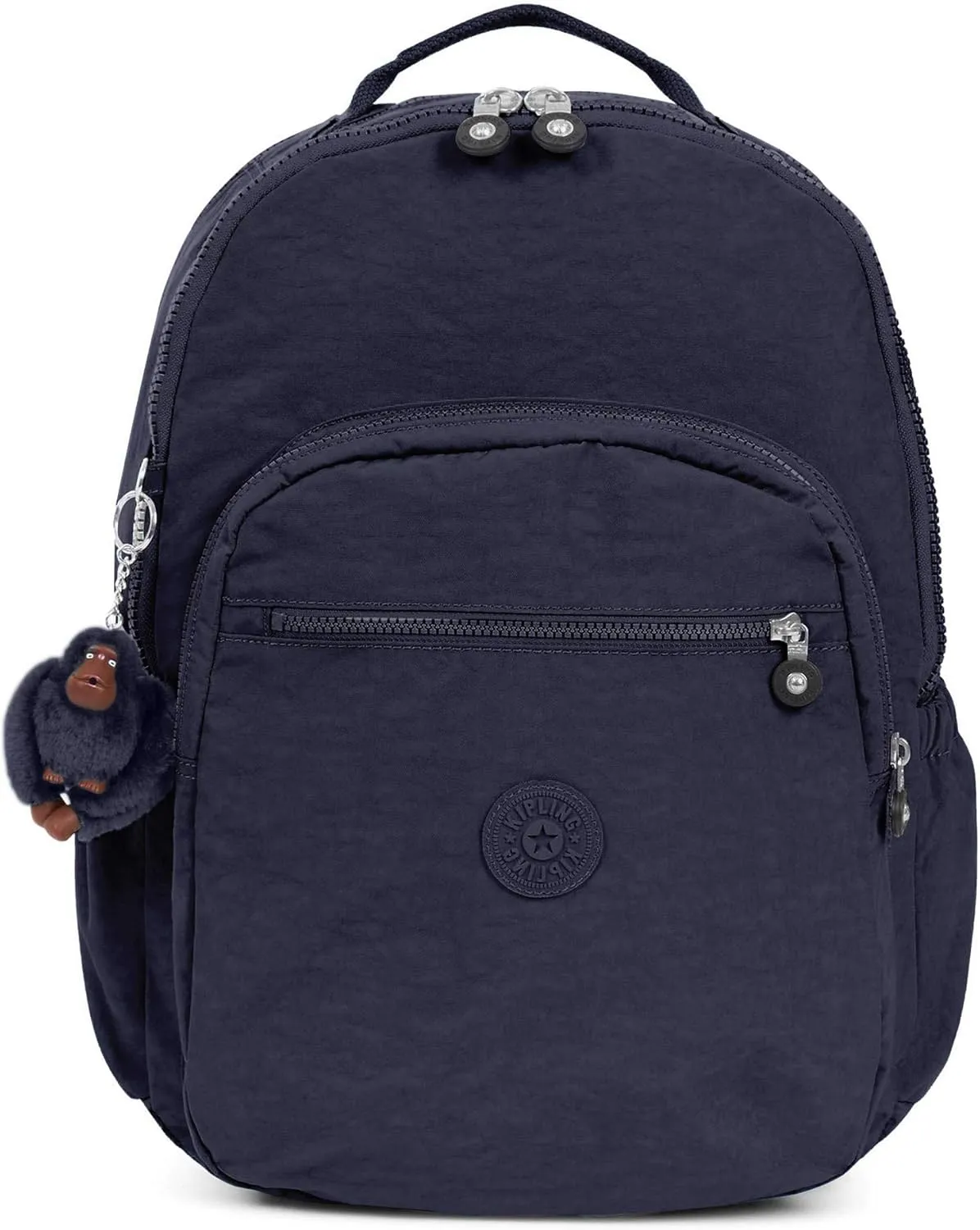 Kipling Seoul Go Extra Large Laptop Backpack True Blue Tonal