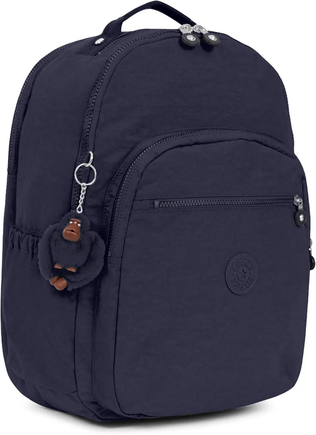 Kipling Seoul Go Extra Large Laptop Backpack True Blue Tonal