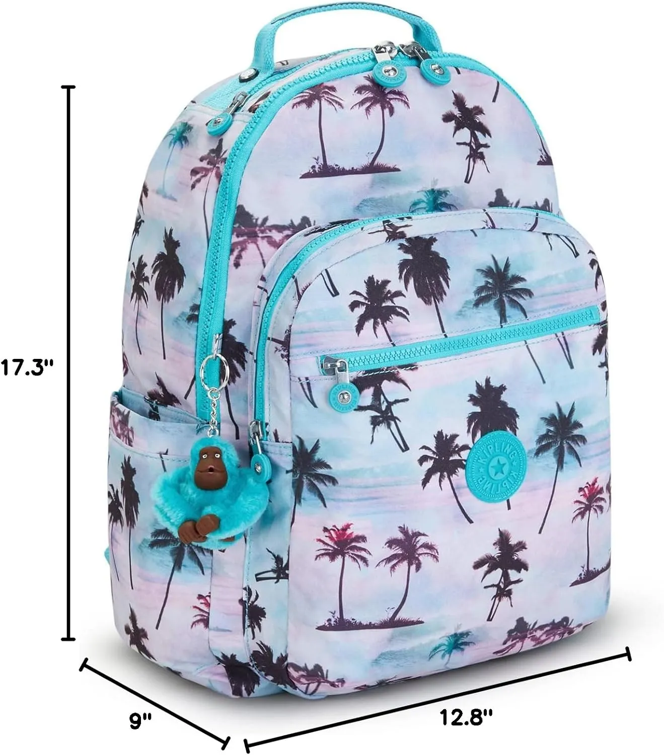 Kipling Women's Seoul 15" Laptop Backpack, Durable, Roomy with Padded Shoulder Straps, Built-In Protective Sleeve
