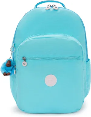 Kipling Women's Seoul Extra Large Bts 17" Laptop Backpack, Durable, Roomy with Padded Shoulder Straps, Built-In Protective Sleeve