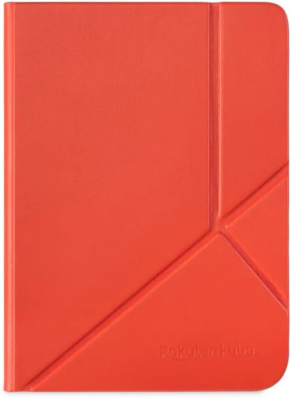 Kobo Clara BW eReader with Case Bundle (Cayenne Red SleepCover, Case Bundle)