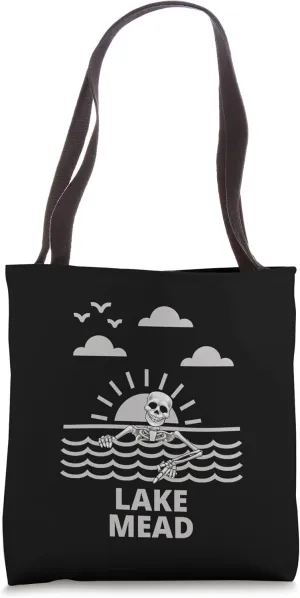 Lake Mead National Park Drought Arizona Nevada Reservoir Tote Bag