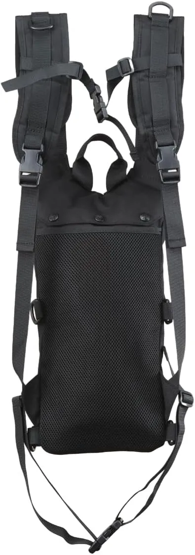 Lancer Tactical Lightweight Nylon Hydration Backpack - Ideal for EDM Music Festivals, Hiking, Running, Cycling, Airsoft, Hunting, and Climbing