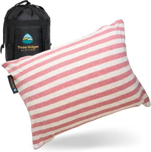 Latex Foam Adventure Pillow - Compressible, Adjustable, Camping, Roadtrip, Airplane, Travel, Camping Essential