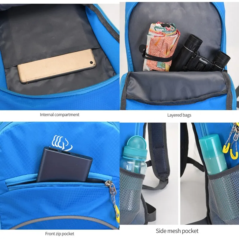 Lightweight Bike Bags Waterproof Cycling Backpack For Travel Hiking