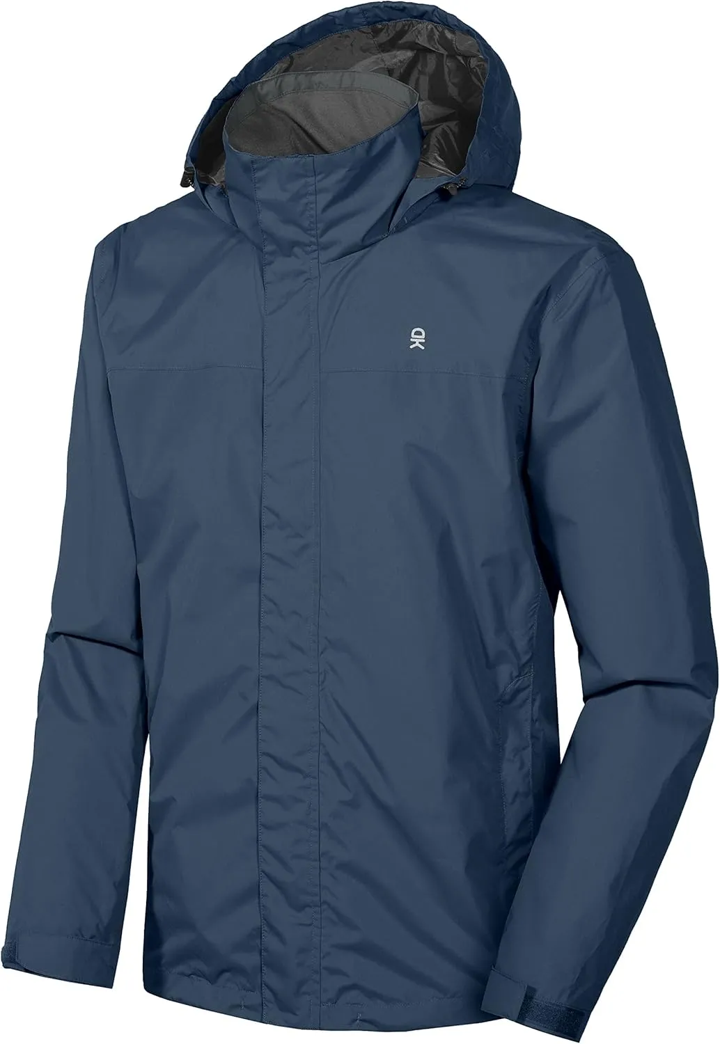 Little Donkey Andy Men's High-performance Waterproof Rain Jacket Ultra Lightweight Rain Shell for Hiking,Golf,Travel