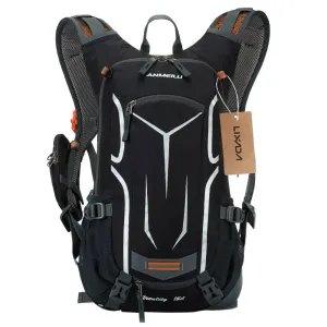 Lixada 18L Waterproof Bicycle Bag MTB Cycling Backpack with Rain Cover Breathable Climb Hiking Camping Bike Hydration Backpack
