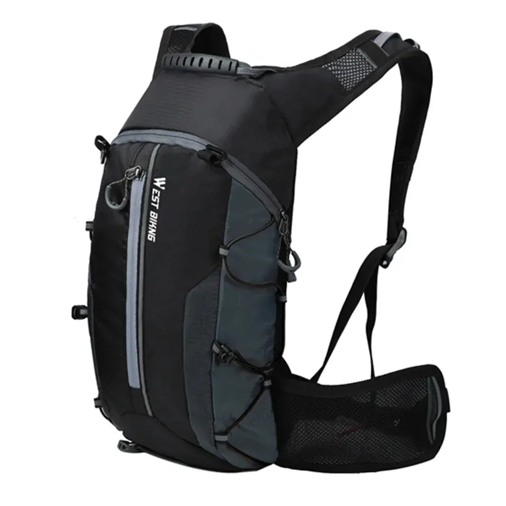 Lixada 18L Waterproof Bicycle Bag MTB Cycling Backpack with Rain Cover Breathable Climb Hiking Camping Bike Hydration Backpack