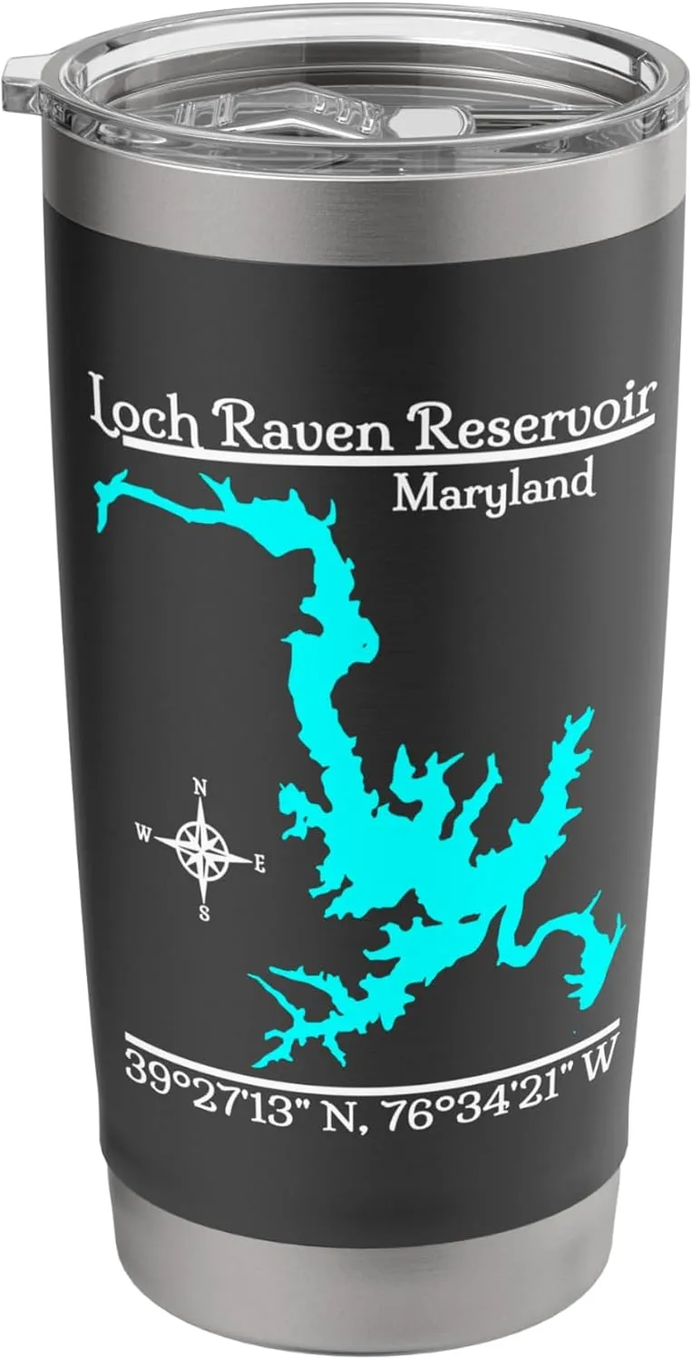 Loch Raven Reservoir - Maryland Stainless Steel Insulated Tumbler