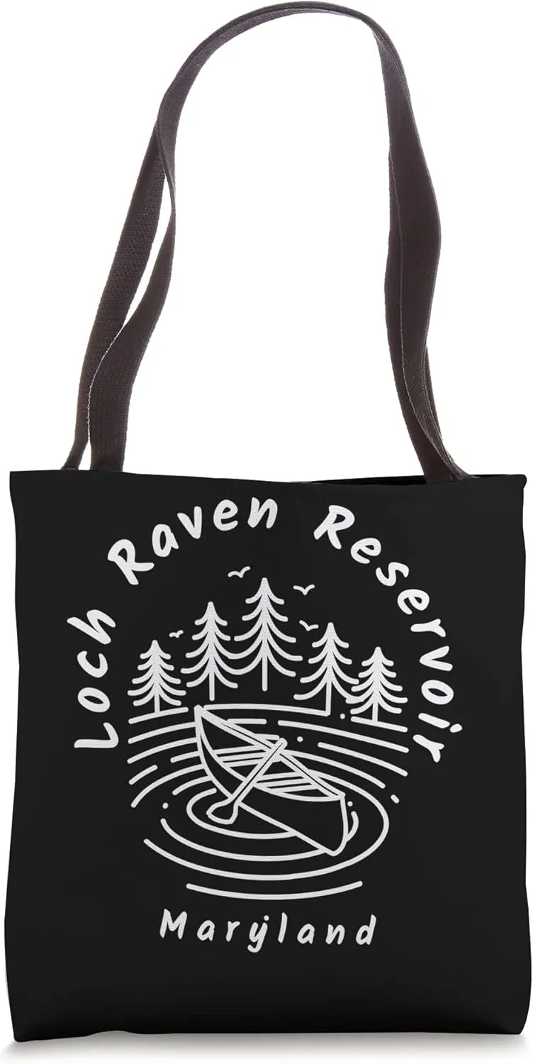 Loch Raven Reservoir Maryland Tote Bag