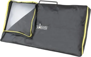 Lodge Outdoor Camp Cooking Table Tote Bag - Durable, Weather-Resistant Table Tote Bag with Handle - Black