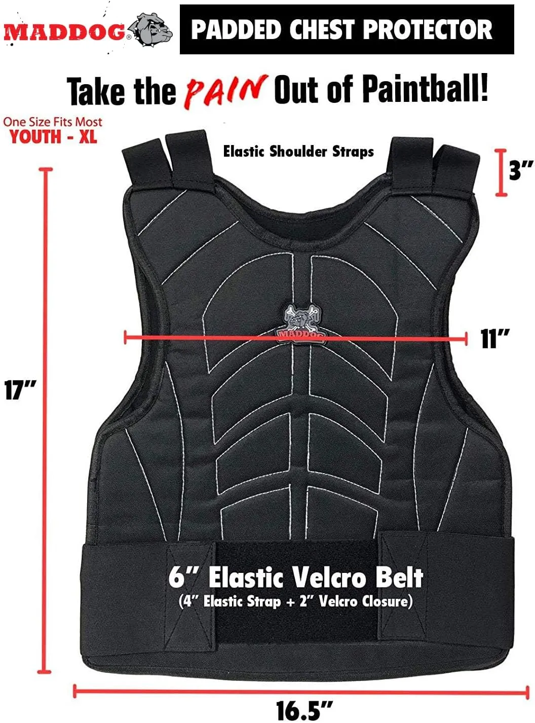 Maddog® Padded Chest Protector