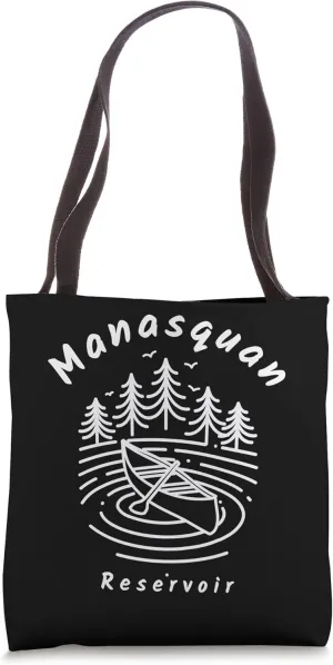 Manasquan Reservoir New Jersey Tote Bag