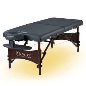Master Massage Newport Massage Table,  Ambient Light, Royal Blue