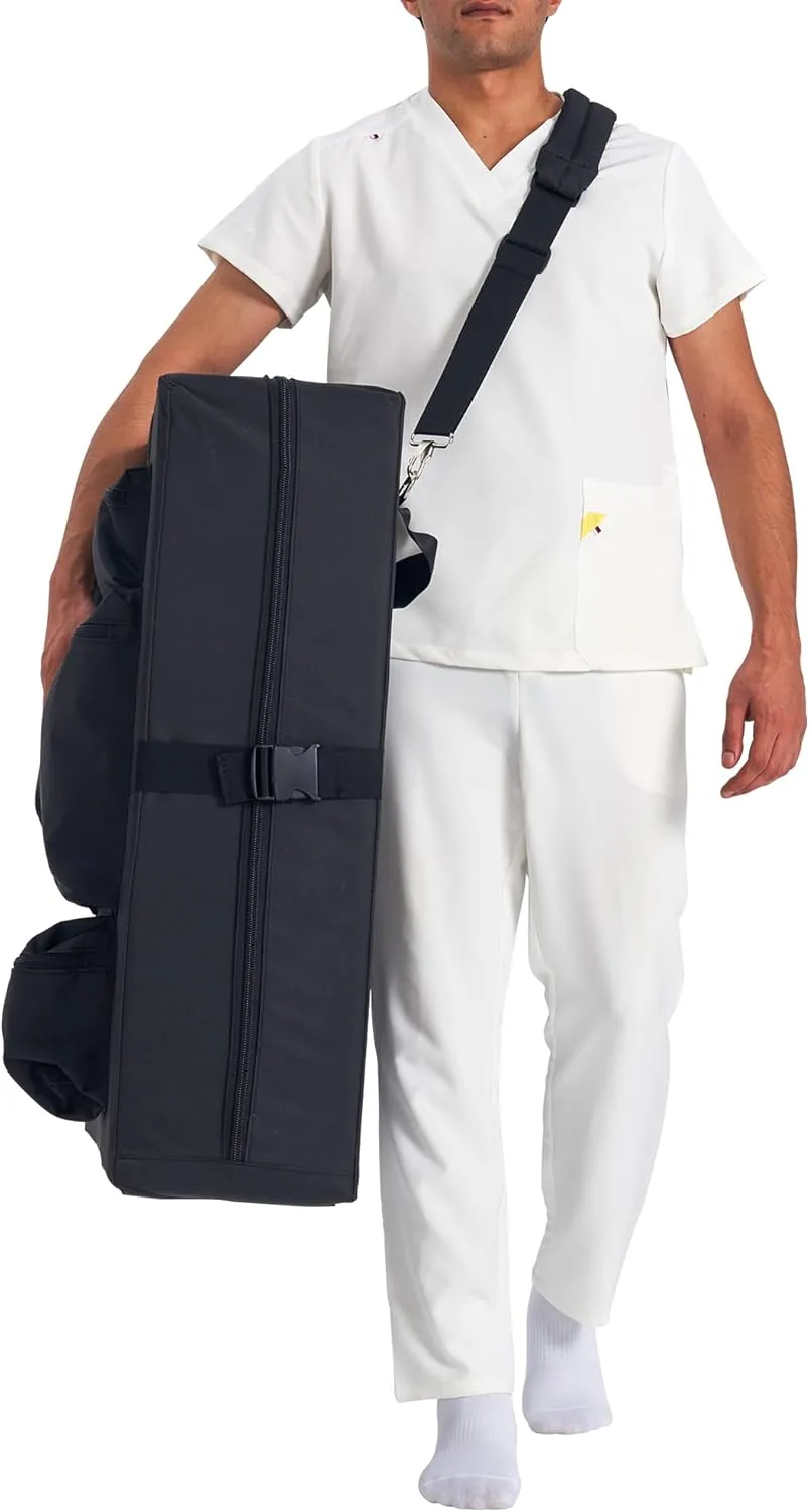 Master Massage Universal Massage Table Carry Case, 5 Pockets Carrying Bag for Massage Table, 25"-32", Black
