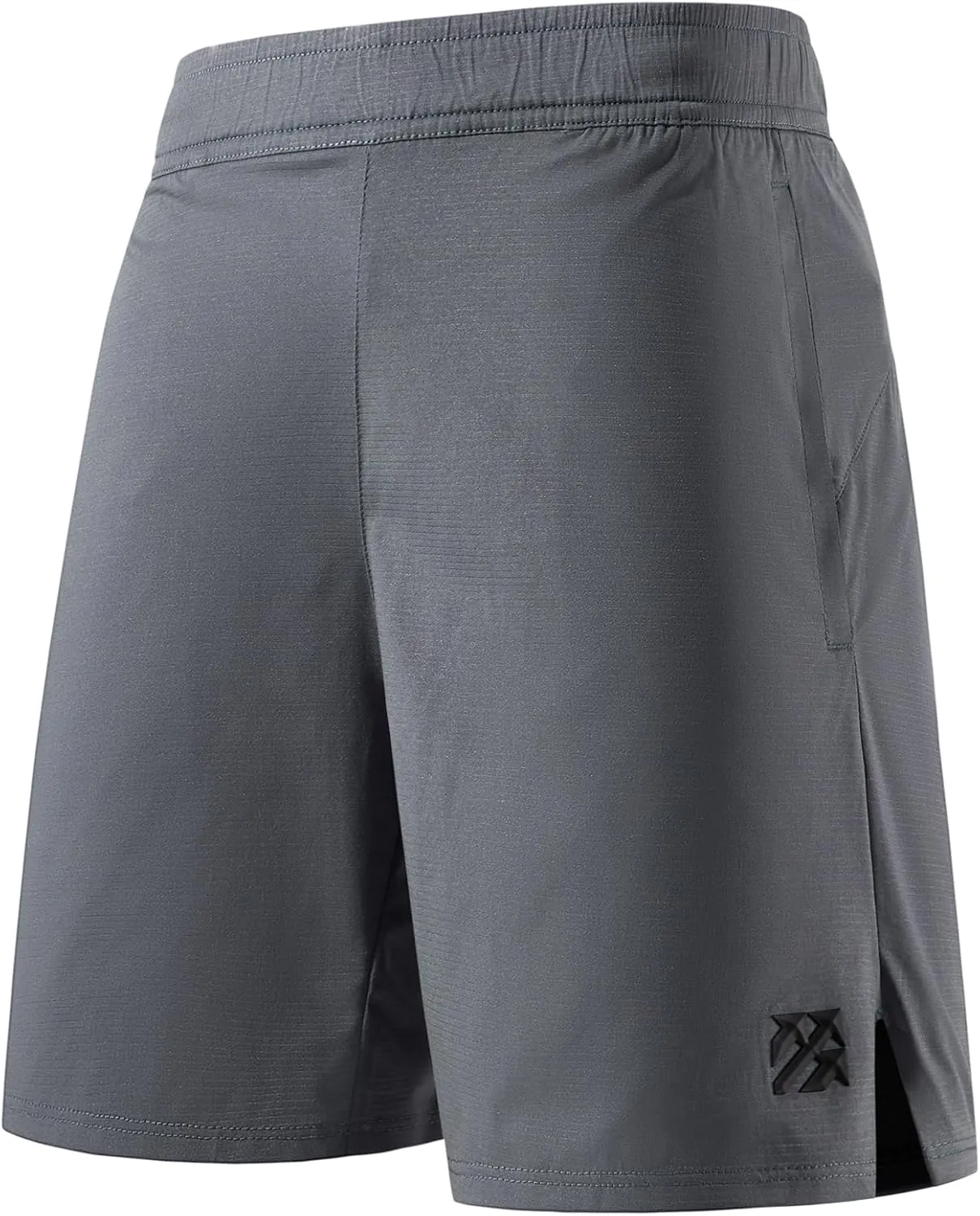Mens Athletic Shorts Moisture Wicking Pickleball Tennis 5" Camping Hiking Workout Running Shorts with Back Zip Pocket