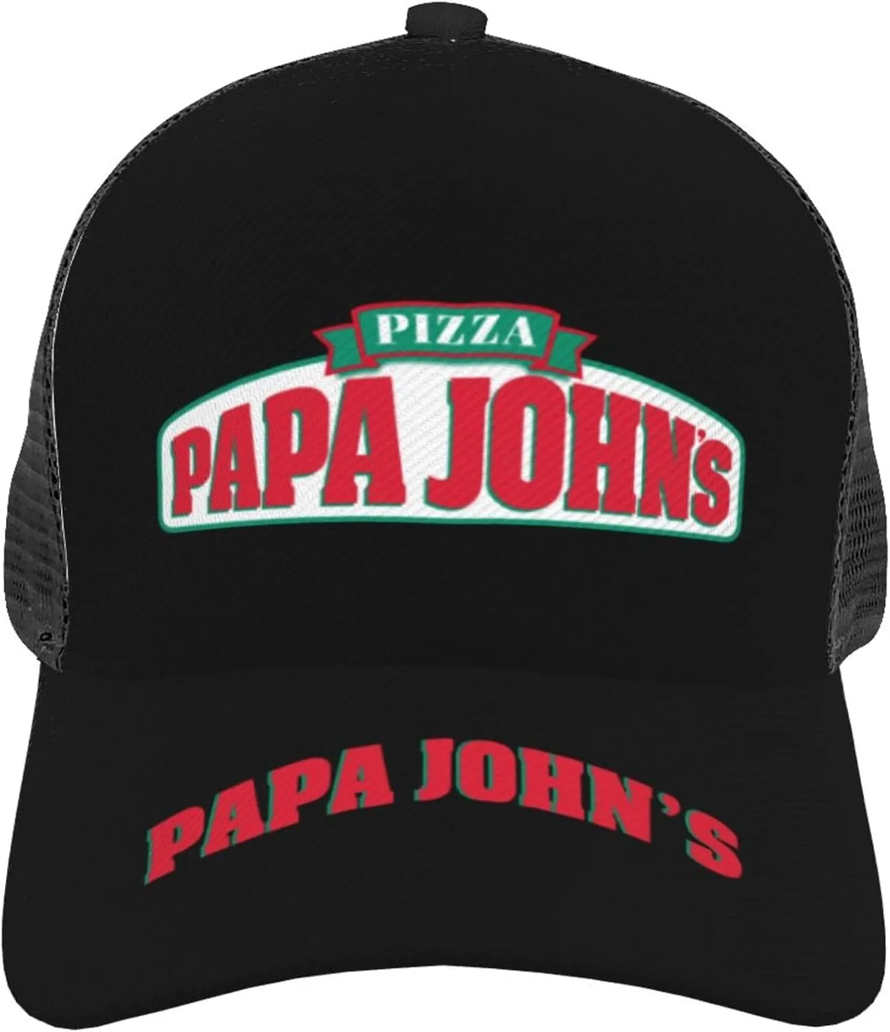 Men's Women's Logo Graphic Mesh Baseball Caps Adjustable Trucker Dad Caps Work Hat for Adult Unisex Women Men