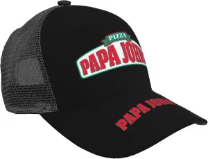 Men's Women's Logo Graphic Mesh Baseball Caps Adjustable Trucker Dad Caps Work Hat for Adult Unisex Women Men