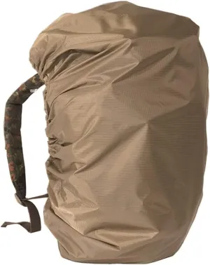 Mil-Tec Rucksack Waterproof Rainproof Cover Coyote Colour Backpack Cover 130 Liters Hiking Travel Camping