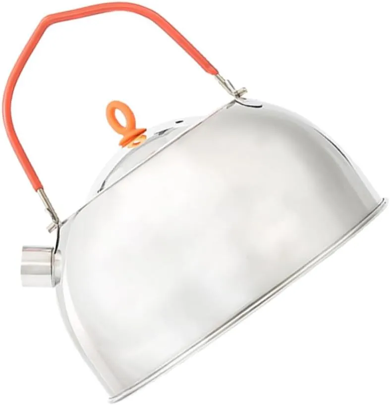 Mini Portable Stainless Steel Kettle Lightweight Tea Coffee Pot for Outdoor Camping Hiking and Travel Durable Scratch Resistant with Thermal Conductivity
