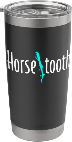 Minimalist Horsetooth Reservoir - Colorado Stainless Steel Insulated Tumbler