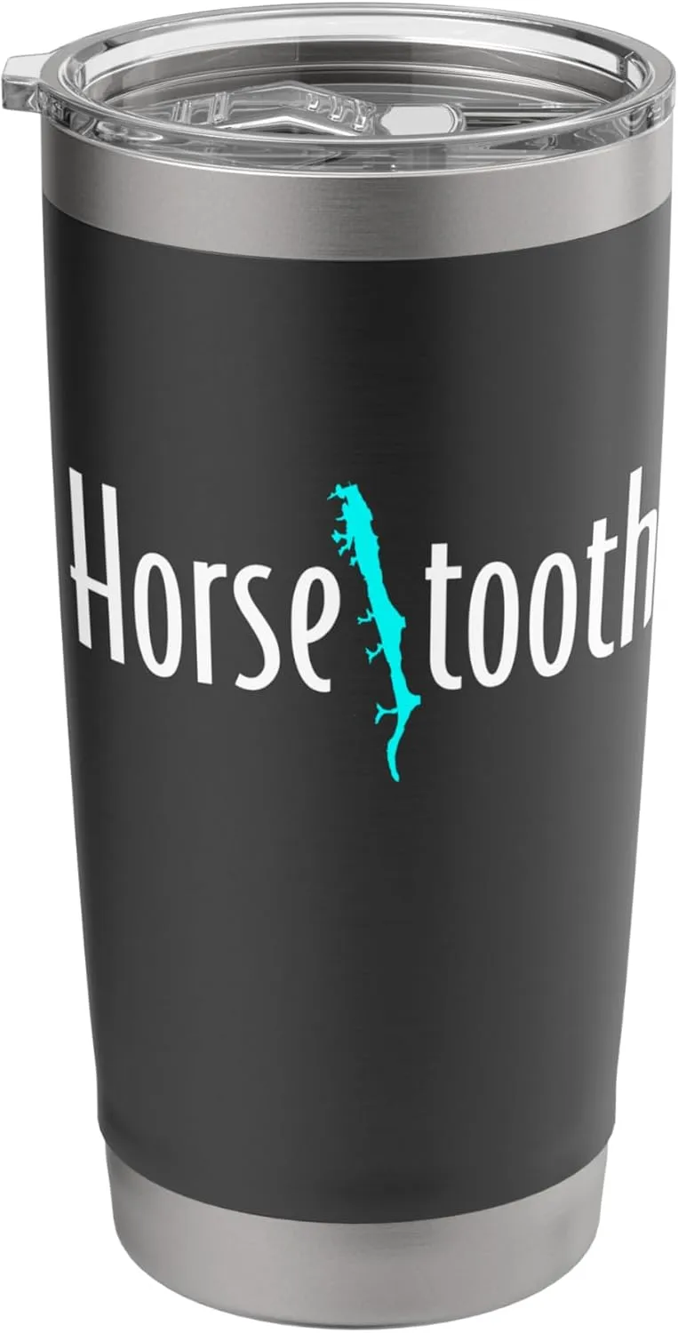 Minimalist Horsetooth Reservoir - Colorado Stainless Steel Insulated Tumbler