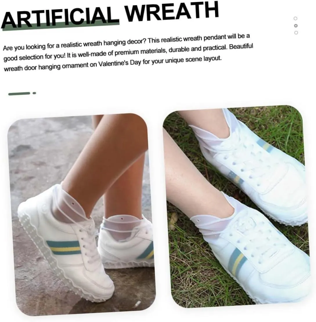 Mipcase Shoe Cover Waterproof Overshoes Reusable Shoe Protectors Shoe Rain Cover Shoes Covers Reusable Rain