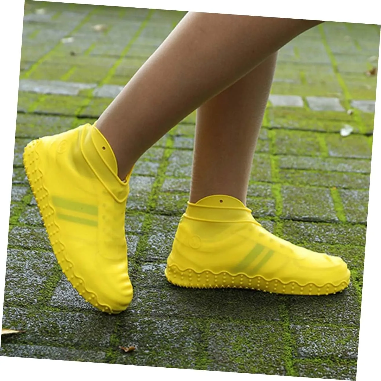 Mipcase Shoe Cover Waterproof Overshoes Reusable Shoe Protectors Shoe Rain Cover Shoes Covers Reusable Rain