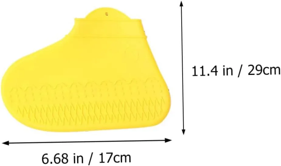 Mipcase Shoe Cover Waterproof Overshoes Reusable Shoe Protectors Shoe Rain Cover Shoes Covers Reusable Rain