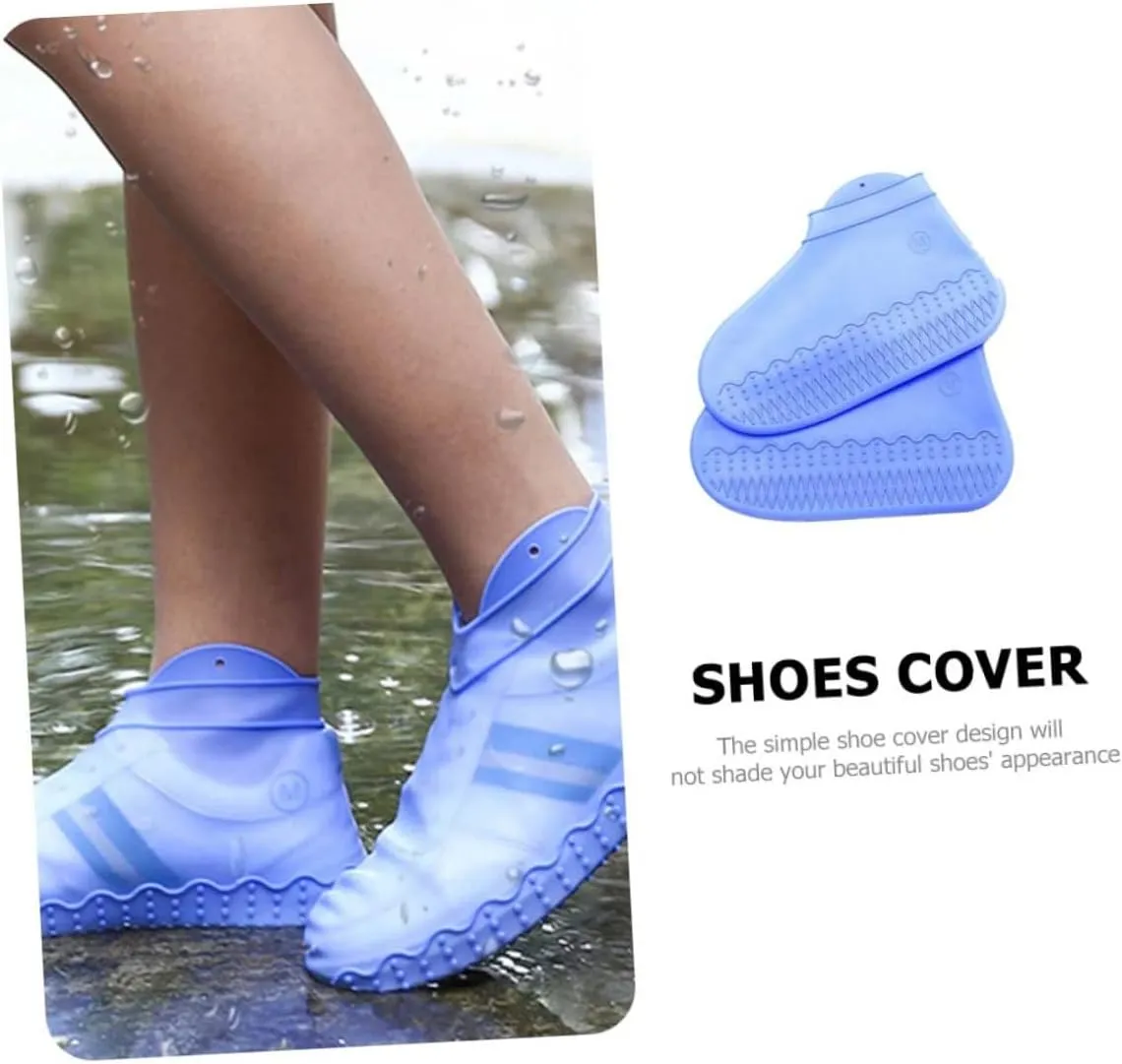 Mipcase Shoe Cover Waterproof Overshoes Reusable Shoe Protectors Shoe Rain Cover Shoes Covers Reusable Rain