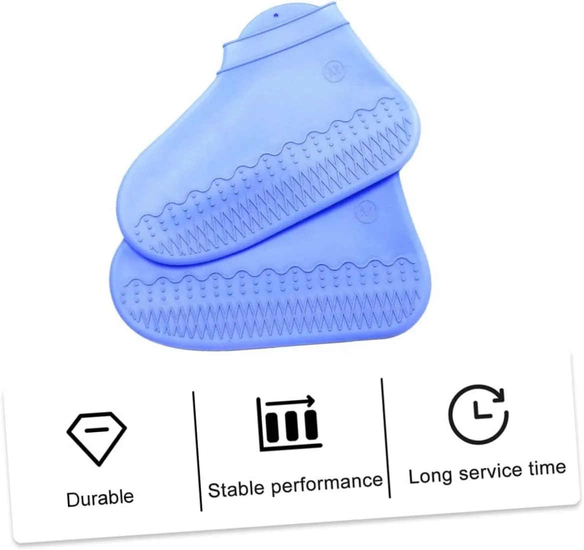 Mipcase Shoe Cover Waterproof Overshoes Reusable Shoe Protectors Shoe Rain Cover Shoes Covers Reusable Rain