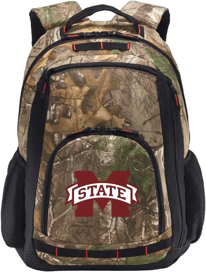 Mississippi State Camo Backpack MSU Mississippi State Backpacks - Laptop Section!
