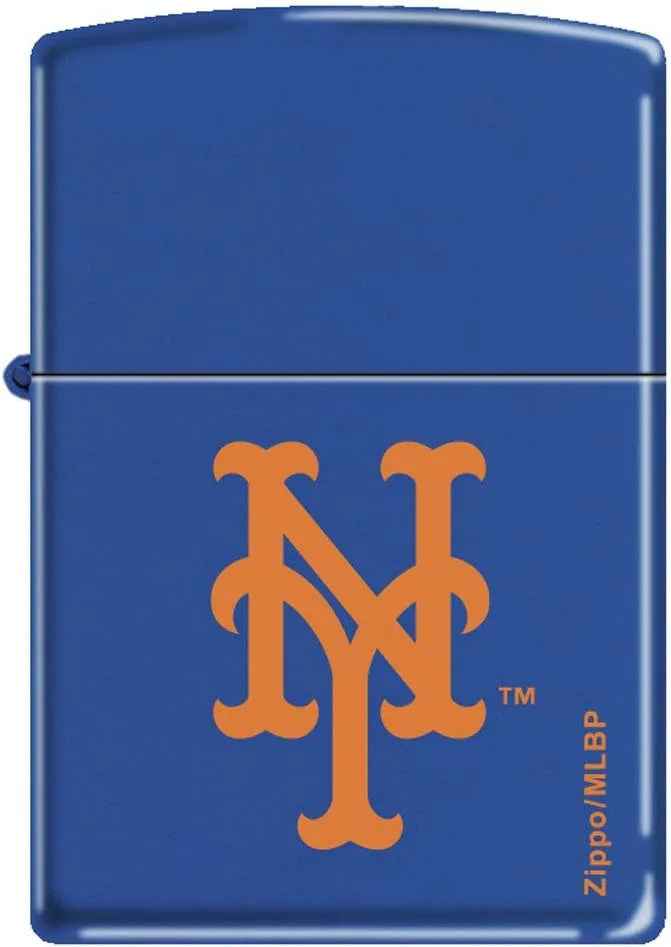 MLB New York Mets Matte Zippo Lighter